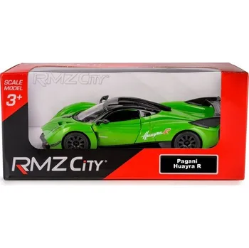 autíčko PAGANI HUAYRA R KOVOVÝ MODEL RMZ CITY 1:32/39 ZELENÁ