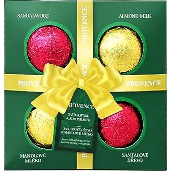 bomba do koupele ŠUMIVÁ BOMBA PROVENCE 4KS 90G SANTAL.DŘEVO/MANDLE