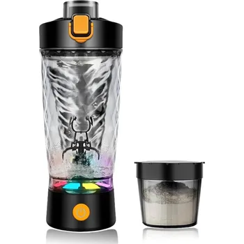 Shaker Flintronic Přenosný elektrický shaker na protein 650 ml Černá
