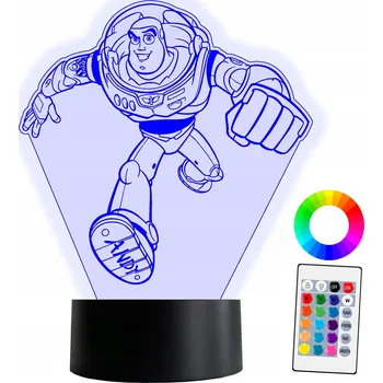 IP kamera Noční lampa Diamond3DLamp vícebarevná