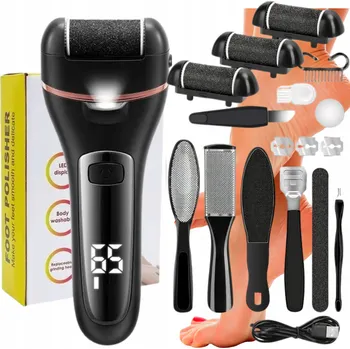 Pilník bruska struhadlo na paty a pemza, rolovací USB sada