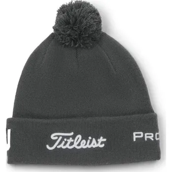 Čepice Titleist TITLEIST TOUR POM POM Pánský kulich CHARCOAL/WHITE