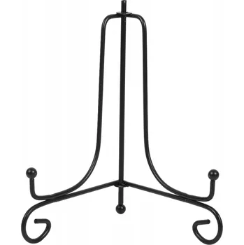 Stojan na víno 6" ČERNÝ STOJAN NA FOTKY, KNIHY, TALÍŘE