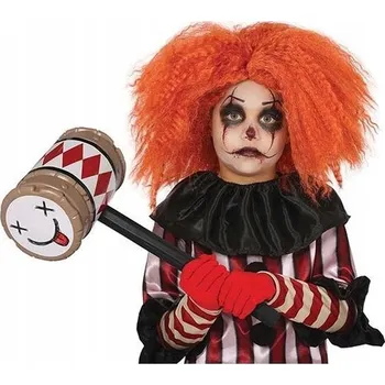 Kladivo KLADIVO jako doplněk ke kostýmu, KLADIVO klaun, BAREVNÉ