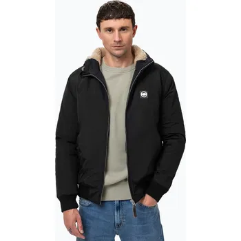 Pánská zimní bunda Pitbull Sherpa Hooded black