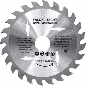 Pilový kotouč Kotouč Falon-Tech na dřevo 125x22,2 mm