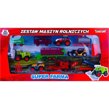 autíčko FARMÁŘSKÁ SADA TRAKTOR ZEMĚDĚLSKÉ STROJE