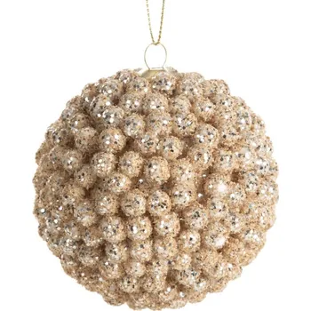 Vánoční ozdoba Vánoční ozdoba světle hnědá (6 ks)