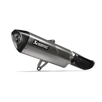 Výfuk pro motocykl Výfuk Akrapovič na Yamaha Tricity 300, X-MAX 300 (25) Slip-On Line (SS)