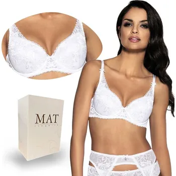 Podprsenka MAT push-up podprsenka bílá, velikost 80D