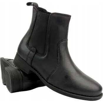 Dámské kozačky American Club dámské kozačky do půli lýtek, plochý podpatek, velikost 38