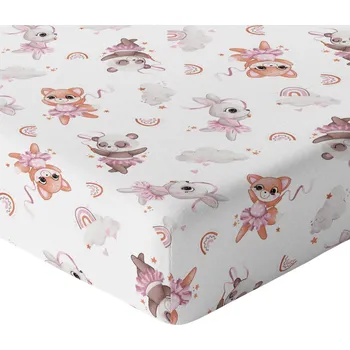 Prostěradlo PROSTĚRADLO HRUBÁ BAVLNA BAVLNA 100% POLSKÝ VÝROBEK