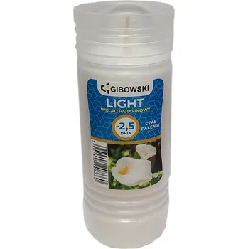 Svíčka Parafínová Náplň do hřbitovné svíčky WZP-2 150g 2,5 dne