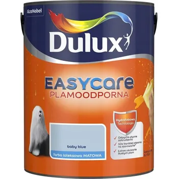 barva na zeď Dulux latexová Barva na zeď 5 l světle modrá matná