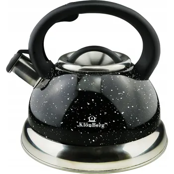 Varná konvice Konvice tradiční ocelová KlonBerg 3 l šedá