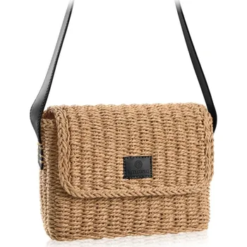 Kabelka Černá taška kabelka přes rameno Betlewski