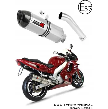 Výfuk pro motocykl YZF 600 R Thundercat 1996 - 2006 Homologovaný výfuk tlumič HP1 DOMINATOR