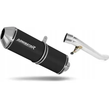 Výfuk pro motocykl GSXF 750 1998 - 2006 výfuk tlumič OVR BLACK DOMINATOR