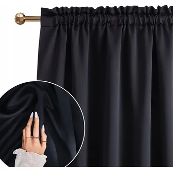 Obraz Zatemňovací Závěs se stahovací páskou, tunelem a žabkami, 180 cm x 250 cm