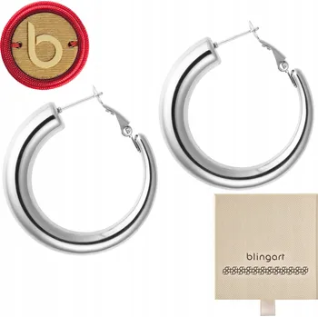 Náušnice Dámské Náušnice kruhy klasické STŘÍBRNÉ puzetky ocel UŠLECHTILÁ leštěná