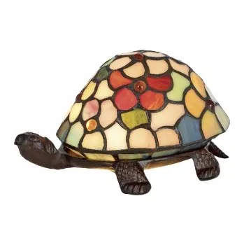 Lampička Dekorační lampa ŽELVIČKA KVÍTKY