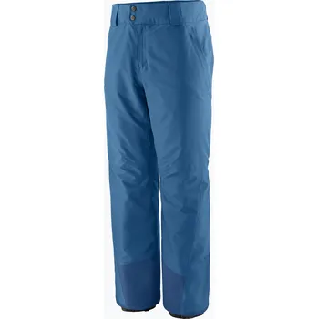 Snowboardové kalhoty Pánské lyžařské kalhoty Patagonia Insulated Powder Town clement blue
