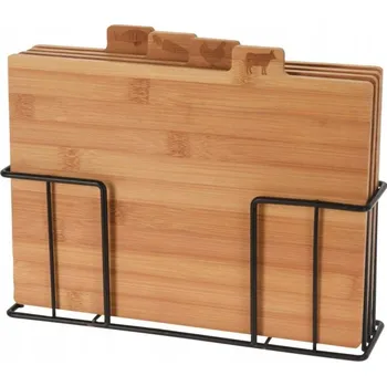 Kuchyňské prkénko Krájecí prkénko Excellent Houseware bambus 4 ks