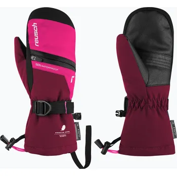 Dětské lyžařské rukavice Reusch Lando R-TEX XT cherry/pink glo