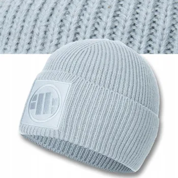 Čepice Pitbull zimní čepice beanie modrá, univerzální velikost