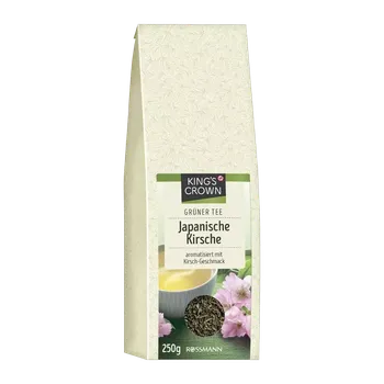 Čaj King's Crown Sypaný zelený čaj Japonská třešeň 250 g