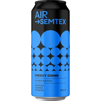 Energetický nápoj CZ distribuce SEMTEX Air energetický nápoj 24 x 500 ml plech