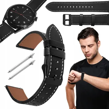 Řemínek na hodinky Řemínek ChronSmarta pro Xiaomi 20mm hnědý