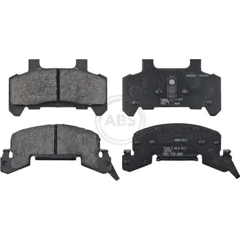 Brzdová destička Sada brzdových destiček, kotoučová brzda A.B.S. 38289