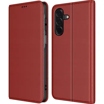 Pouzdro na mobilní telefon Flipové pouzdro KrainaGSM pro Samsung Galaxy A17 5G červené