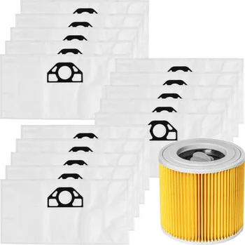 Sáček do vysavače Syntetické sáčky do vysavače Kärcher 16 ks s filtrem