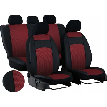 Moto oblečení Potah na celou sadu sedadel Pok-ter čalounická látka, umělá kůže, univerzální