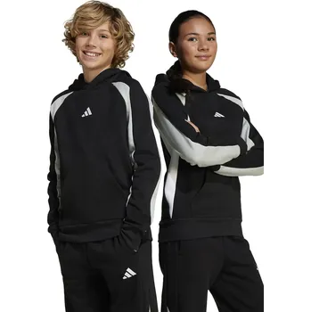 Chlapecká mikina Dětská mikina adidas JD0057 černá 99X, vel. 128