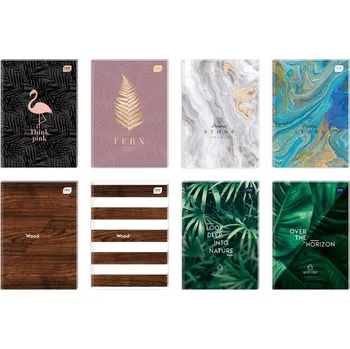 Zápisník A7 Interdruk, 80 listů, tvrdé desky