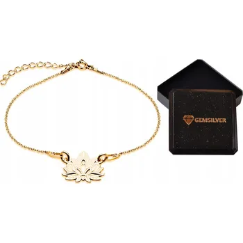 Náramek Náramek celebritka s motýlem z pozlaceného stříbra ryzost 925, 20,6 cm