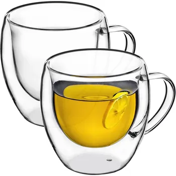 Sklenice Sklenice na kávu a čaj Kadax 470 ml 2 ks