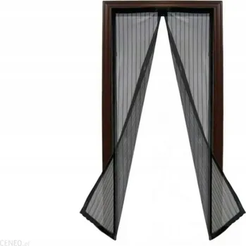 Síť proti hmyzu Sítě proti hmyzu do dveří P gum-sill černá 100x220 cm pro vlastní montáž