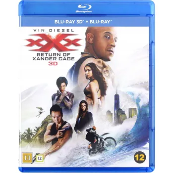 Blu-ray film XXx: Return of Xander Cage (xXx: Reaktywacja) Blu-ray disk