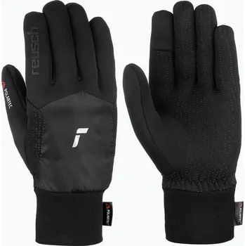 Lyžařské rukavice Reusch Garhwal Hybrid Touch-Tec black/silver