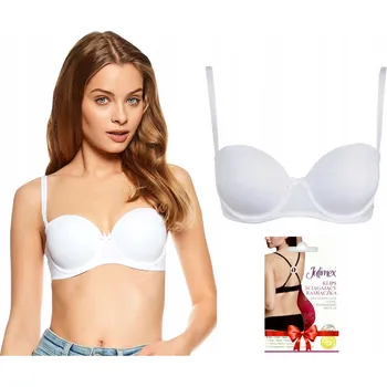 Podprsenka HENDERSON PUSH-UP PODPRSENKA RAFF 23446 BÍLÁ 75C