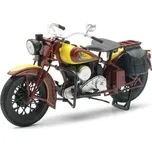 NewRay INDIAN Sport Scout 34 PURPLE/YELLOW 1:12