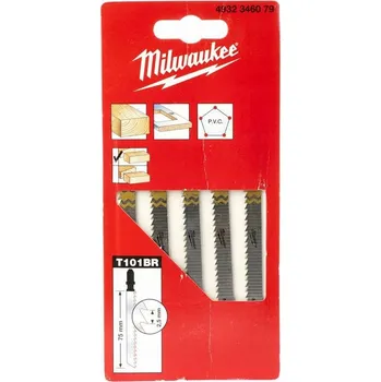 Vrták Milwaukee pilové listy na dřevo 75 mm 5 ks, zuby obrácené