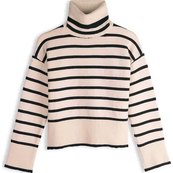 Dámský svetr GATE Proužkovaný rolák 36 625-0991/20