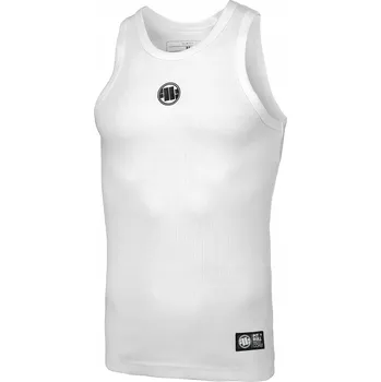 Pánské tílko Pánské Tričko Pitbull s žebrovaným malým logem