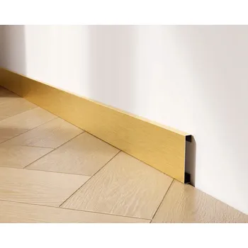 soklová lišta Lišta Szklane Mozaiki nerezová ocel 12 x 60, délka 270 cm, zlatá