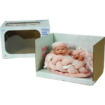 Panenka Vizopol Panenka 25 cm, s dekou a lahvičkou